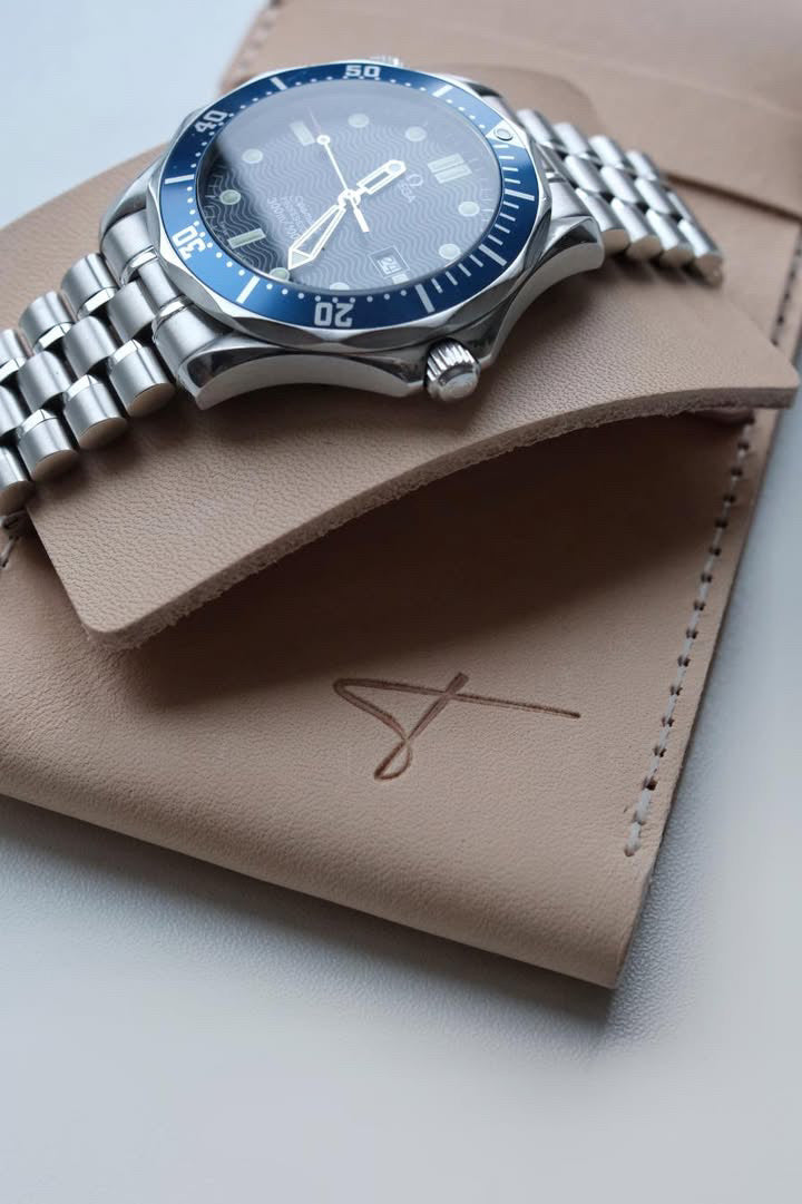 Handcrafted Leather Watch Pouch – Tärnsjö
